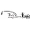 Pfister G1271000 Pfirst Series Rubinetto da cucina a 2 maniglie a parete, cromato lucido