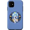 Disney Custodia per iPhone 11 Disney - Monogramma dell'alfabeto Frozen, lettera O per Olaf