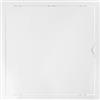 Miratic Sportello Ispezione Cartongesso per Contatori dell'Acqua Sifoni o Valvole Sportello Contatore Acqua in ABS Colore Nero Botola Ispezione Cartongesso Varie Dimensioni (35 x 35 cm)