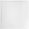 Miratic Sportello Ispezione Cartongesso per Contatori dell'Acqua Sifoni o Valvole Sportello Contatore Acqua in ABS Colore Bianco Botola Ispezione Cartongesso Varie Dimensioni (40 x 40 cm)