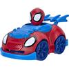 Spidey and his Amazing Friends SNF0008 Spidey Vehicle, Blu, Rosso