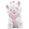 Disney Store Official Peluche Medio Minou con Cuore, Peluche di gattina, Collezione Dakko, Gli Aristogatti, 30 cm, Adatto dalla Nascita, 0+
