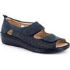 GRÜNLAND il benessere è naturale GRUNLAND Sandali donna pelle forata regolabile con doppio strappo sandali scarpe calzata comoda 86188 - Made in itlay (corda, Sistema Taglie Calzature EU, Adulto, Donna, Numero, Media, 38)