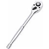 KATSU Tools KATSU Cricchetto Reversibile 1/2, Manico per Chiave a Bussola a Sgancio Rapido a 72 Denti, Cromo Vanadio Lucidato a Specchio, Riparazione Auto Garage Meccanico Strumento, 250mm 423908