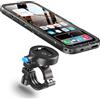 Cozycase Supporto Telefono Bici Moto Per iPhone 17 Pro Max Impermeabile - Metallo/Alluminio Porta Cellulare Navigatore Manubrio Mtb Bicicletta Monopattino Elettrico Scooter Mountain Bike Waterproof