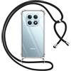 Pnakqil Cover per Xiaomi Redmi Note 15 5G/4G/Poco M8 con Cordino, Trasparente Custodia con Laccio Tracolla Cellulare Girocollo Collana Protettiva per Redmi Note 15 5G/4G 6,77, Nero