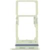 Generico Compatibile con Samsung Galaxy A34 SM-A346 A346 5G (NON per 4G) Carrello Vassoio Alloggio SUPPORTO adattatore SLOT PORTA CARD carrello per SCHEDA SIM + vano Memoria Micro Sd (Green)