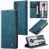 Ottcooed Cover per Samsung Galaxy A55 5G Custodia, Cover Pellicola a Libro Portafoglio in Pelle Porta Carte Protettiva Slot per Scheda Flip Case Wallet Case con Samsung Galaxy A55 5G, Blu verde