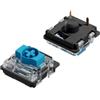 Ranked Gateron ks-27 Low Profile Switches per Tastiera da Gioco Meccanicas | Plate Mounted (Gateron Blue, 90 Pezzi)