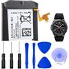 OPAHUTER Batteria per Samsung Gear S3 Frontier R760 R765 R770, Batteria di Ricambio di Alta Qualità e Capacità Migliorata, Batteria di Ricambio Gear S3 Classic EB-BR760ABE GH43-04699A