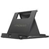 MoKo Supporto per telefono/tablet, supporto pieghevole per tablet compatibile con iPhone 15/Pro/Plus/Pro Max, iPhone 12/12 pro Max/11/Xs Max, iPad Pro 11, iPad Air 4/Mini 6 2021, iPad 9th 10,2, nero