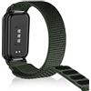 SeNool Cinturino per Xiaomi Smart Band 8 Active/Redmi Smart Band 2, [Nylon Ricambio Bracciale] [Leggero, Resistente], Band per Xiaomi Smart Band 8 Active/Redmi Smart Band 2 - Verde