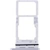 Generico Compatibile con Samsung Galaxy A34 SM-A346 A346 5G (NON per 4G) Carrello Vassoio Alloggio SUPPORTO adattatore SLOT PORTA CARD carrello per SCHEDA SIM + vano Memoria Micro Sd (Silver)