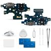 Extkry Connettore di Ricarica per Samsung Galaxy A41 Kit Riparazione | Porta di ricarica flat ricarica porta caricabatterie charging port microfono con kit di riparazione.