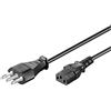 CLICK HELP Cavo di Alimentazione 1,8M EUR CEE 7/7 Spina Italiana IEC 320 C13 Alimentatore PC, Monitor, Computer, TV, Stampante