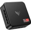 NiPoGi E3B Mini PC АMD Ryzen 5 7430U (fino a 4,3 GHz), 32 GB (2 * 16GB) DDR4 SSD M.2 da 1TB, Mini Computer con W-11 Pro | Triplo Display 4K | BT5.2 | WiFi 6 per Ufficio, Design, Home, E-learning