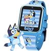 Accutime Bluey Smartwatch per bambini con fotocamera, giochi, pedometro e registratore audio per gioco creativo e apprendimento, touchscreen da 1,5, blu, adatto per polsi da 5,5 a 8 pollici, per