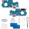 Extkry Connettore di Ricarica per Samsung Galaxy A34 5G Kit Riparazione | Porta di ricarica flat ricarica porta caricabatterie charging port microfono con kit di riparazione.