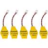 Eunicell - Batteria CMOS CR2032 con spina a 2 poli, 3V, per PC, 5 pezzi, FBA monouso