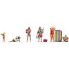 Noch Bagnanti Figure Stampate 3D in plastica, perfette per modellismo N-corsia