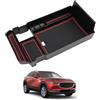 ASZSK Compatibile con Maz-da CX30 2019-2025, vano Portaoggetti per Console Centrale Organizer per bracciolo Sctola Controllo Centrale Bracciolo Boxes Maz-da CX30 Accessori (Rosso)