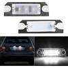 POPMOTORZ LED Luci Targa, 2 Pezzi Luce Targa a LED 3 LEDs 2835 SMD con Canbus Sesign Senza Errori 6000k Xenon Bianco per VW Golf 5 Caddy 3 P-assat 3C B6 T-ouran T5 J-etta Skoda Superb