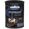 LAVAZZA - Caffè macinato Espresso Club - Caffè italiano - 100% Arabica - Equilibrato & Aromatico - Intensità 6 - Scatola metallica da 250 g