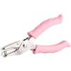 GUTE LINES Perforatore a Pinza Singolo Foro, Bucatrice per Fare Cerchi, Perfetta da Utilizzare a Casa, in Ufficio e a Scuola (1, Rosa, 6mm)