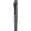 HONG DIAN HongDian M2 Penna stilografica mini Foresta Nera, pennino a foglia lunga e design elegante, da viaggio, a stelo corto, grigio (gris espacial)