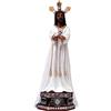 Inmaculada Romero IR Padre Gesù prigioniero Malaga Figura 30 cm. tunica bianca Immagine Resina zoccolo