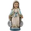 Inmaculada Romero IR Figura Religiosa Madonna Miracolosa 13 Cm. Scultura In Resina Colore Medaglie Laterali Statua