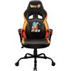 SUBSONIC - Sedia da Gaming Dragon Ball Super - Poltrona da Ufficio Ergonomica con Schiuma ad Alta Densità, Meccanismo Basculante e Comodi Braccioli - Altezza Regolabile - Nero