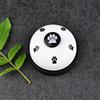 TopHomer - Campanello per animali domestici per cani di piccola taglia, WC per addestramento e comunicazione, colore: Bianco