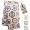 SACOS TERMICOS MI SAQUITO Sacco per semi a microonde 57 x 14 cm con rivestimento lavabile - SSachito termico cervicale con lavanda, borsa termica termica termica e freddo- sacco termico per collo/schiena-cuscino termico dolore