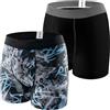 CARER Healthcare Incontinence Pregnancy Carer Confezione da 2 Boxer Incontinenza Uomo in Cotone Riutilizzabili con Cuscinetto Assorbente Ergonomico da 100 ml per Piccole Perdite di Urina Intimo Funzionale Taglia 3XL