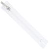 Aerzetix - Set di 10 Cerniere Lampo a Spirale N°5 16cm Non separabili Bianco con cursore Decorativo | per Abbigliamento Accessori Borse Cucito Fai da Te