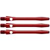 RED DRAGON C48 Anodised Aluminium Medium Red Dart Shafts - 4 Sets Per Pack (12 Shafts in Total) by Red Dragon