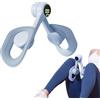 Ryfpdml Attrezzo per allenare il pavimento pelvico da donna, per allenare i muscoli della coscia e l'interno, con contatore, rotazione a 360°, per rafforzare le gambe, con lampada a zucca (C)
