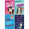 HQ ltd Jesse Sutanto Collection 4 Books Set (Dial A For Aunties, Four Aunties and a Wedding, Vera Wong's Unsolicited Advice for Murderers, I'm Not Done With You Yet)