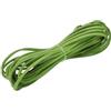 PATIKIL Cordino Cuoio, 3 mm x 5.5 Iarde Stringa in Pelle Finta, Cordone Piatto Vellutata Cordoncino per Collane Creazione Gioielli Braccialetti DIY Artigianato Acchiappasogni, Verde Erba