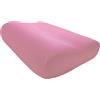 Edda Lux Federa adatta al Tempur Original cuscino S, M, L e XL, 50 x 31 cm, in morbido jersey di 100% cotone per guanciali da collo, Fenicottero