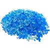 VEVOR Vetro per Caminetto, 4,5 kg di Pietre per Caminetto, 19,05 mm di Spessore, Riflettente, per Braciere, Pietra ad Alta Lucentezza, per Tavolo da Braciere, Blu Acqua, Blu Caraibico, Verde Acqua