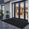 VEVOR Zerbino per Ingresso, 2438 x 1219 mm, Tappetino Antiscivolo Antipolvere, Tappeto Industriale a Righe con Supporto, Tappeto d'Ingresso Lavabile Resistente per Corridoio, Balcone, Grigio