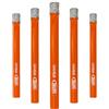 BGTEC - Set di punte diamantate per trapano a secco, 5 pezzi, 6 mm, per granito, marmo, muratura, cemento, piastrelle/ceramica, vetro, plastica dura, kit di punte diamantate brasate sottovuoto