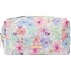 Takenote Beauty Case da Donna - Grande Formato (16x7x11 cm), Forma Quadrata, Chiusura con Cerniera, 2 Tasche Interne, Astuccio Organizzatore per Trucco e Viaggio - Violet