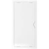 Miratic Sportello Ispezione Cartongesso per Contatori dell'Acqua Sifoni o Valvole Sportello Contatore Acqua in ABS Colore Bianco Botola Ispezione Cartongesso Varie Dimensioni (15 x 30 cm)