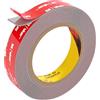 FIXCHORD 3M Nastro Biadesivo Extra Forte, Nastro Adesivo di Montaggio Forte e Impermeabile per Strisce Luminose a LED, Auto, Decorazioni per Casa e Ufficio, Grigio (15.4FT×0.78IN)