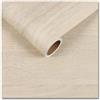 CRE8TIVE Pellicola Adesiva per Mobili Effetto Legno Beige 30 x 200 cm Vintage Carta da Parati Legno Autoadesiva Beige Bagno Impermeabile Cucina