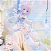 TOYVERSE COME4FREE BJD Minty Little Lucky Spirits Series, ChiSu, Standard Edition, 1 pezzo/20 cm, bambola BJD, bambole mobili con abiti per bambole, regalo di compleanno, 15+