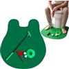 Original Cup Golf Toilet Game | Pacchetto Completo | Gioco per WC/WC | qualità Premium | Set da Golf | 1 Verde | 1 Putter | 1 Bandiera e Foro | 2 Palline da Golf | OriginalCup